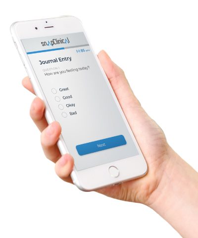 photo of a smart phone 科文斯:我们在这一起。战斗COVID-19大流行,使患者的差异。